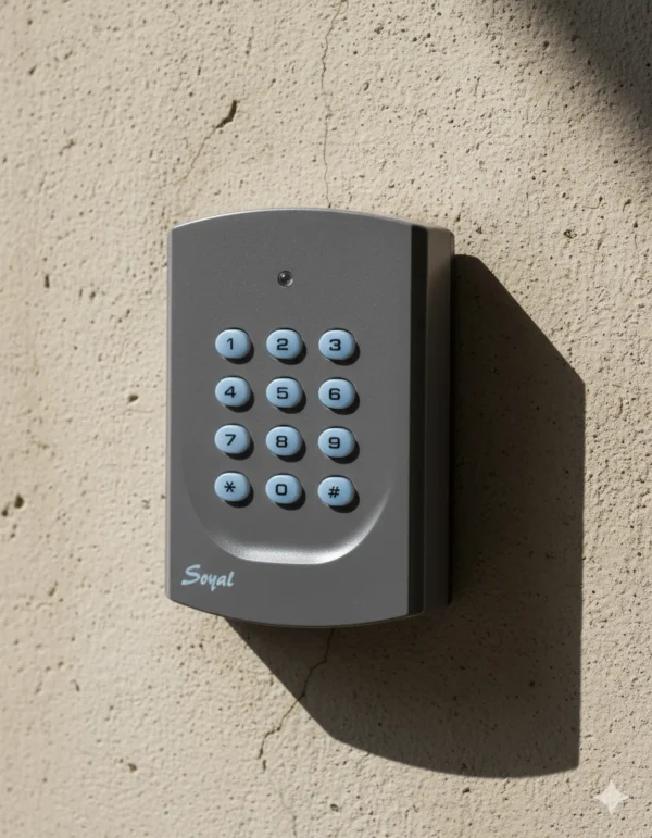 اكسس كنترول بكلمة السر لبوابات الكراج